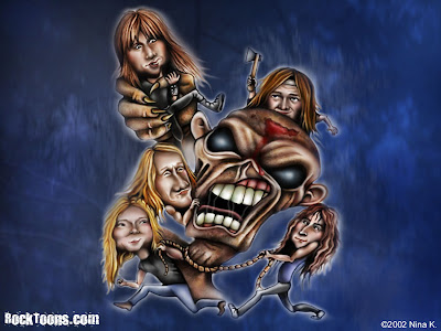 Iron Maiden Cartoon