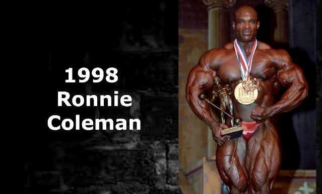 1998 Mr Olympia Ronnie Coleman