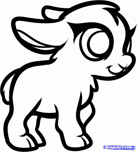 Cute Baby Animal Coloring Pages Dragoart Az Coloring Pages