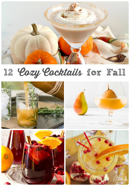 Inspired by some of your favorite fall flavors, these 12 Cozy Cocktails for Fall will keep you feeling warm & fuzzy all season long.