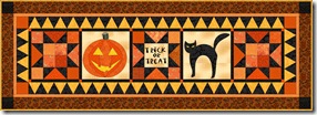 Halloween tablerunner 2