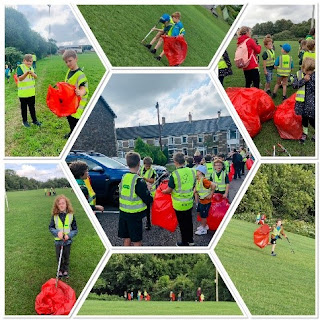 Scouts Litter picking