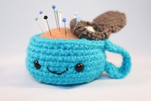 Easy to do, Amigurumi tea cup. Free pattern.