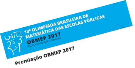  Premiação OBMEP 2017