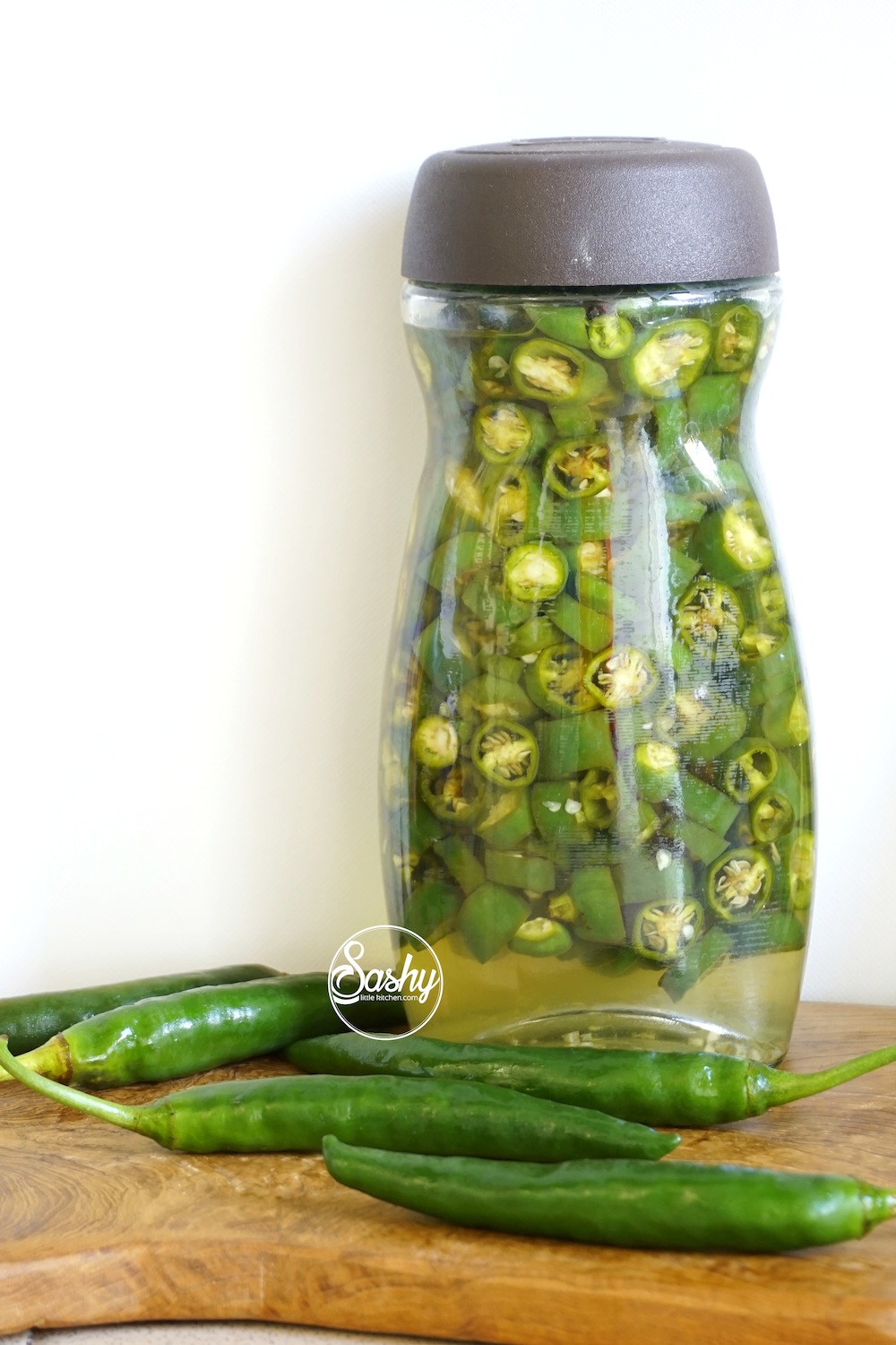 Green Chilli Pickles ( Acar Cabai Hijau) - Bali Food 