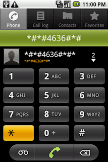 Android Secret Codes