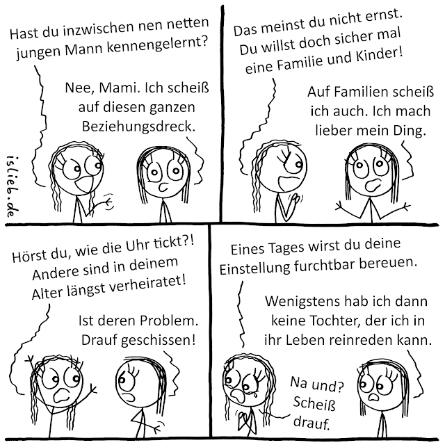 Familienplanung Comic