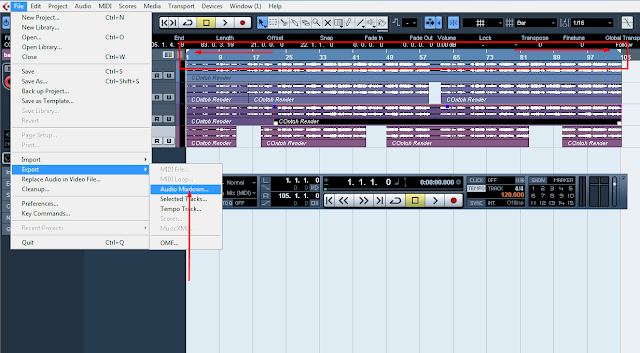 Cara Menyimpan MP3 Di Cubase