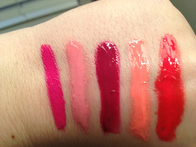 OCC Lip Tar Swatches