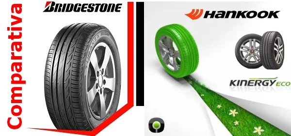 Comparativa neumáticos Bridgestone y Hankook