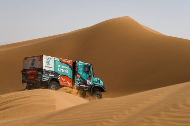 Dakar 2020: Andrey Karginov se adjudicó la Etapa 7 y se consolida al frente de la general de Camiones