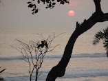 Plage de l'Eco-Village d'Enamino au Gabon