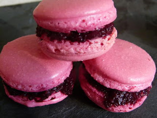 recette macaron framboise facile