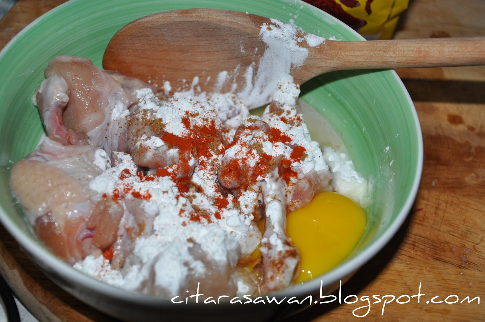 Ayam Boxing Berempah / Spicy Chicken Boxing ~ Resepi Terbaik