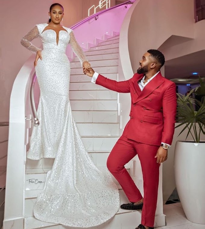    ''I heard a voice saying you’re my husband" - Williams Uchemba's wife narrates how she sent him a message on Facebook after watching his video
