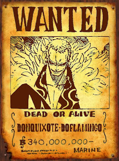 bounty Donquixote Doflamingo schichibukai one piece