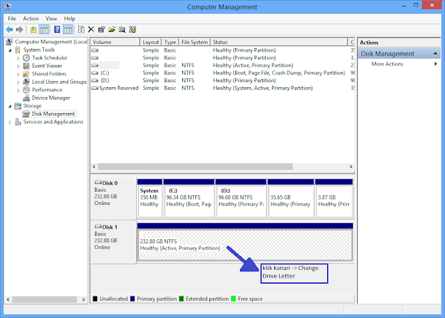 Hard Disk Terdeteksi Di Windows Tapi Tidak Muncul Di Explorer