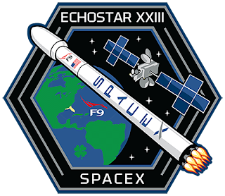 SpaceX - EchoStar XXIII (23) Mission Patch