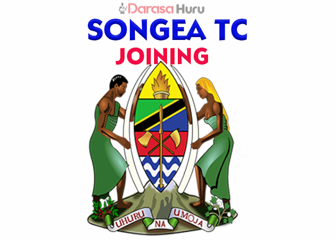 Songea Teachers College Joining Instruction 2024/2025