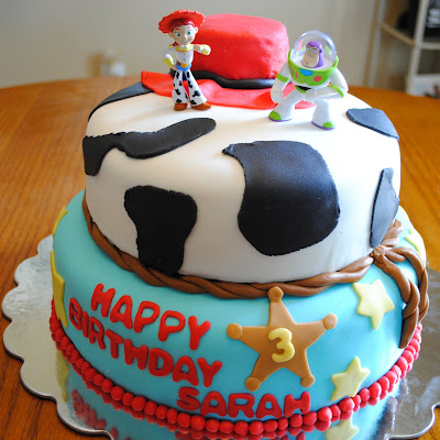  Story Birthday Cake on Homemade By Holman  Fondant Toy Story Birthday Cake