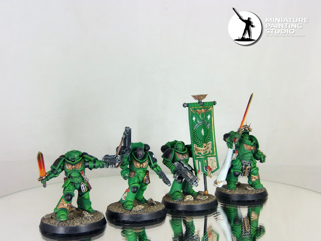 Salamanders Ancient, Lieutenant and Captain