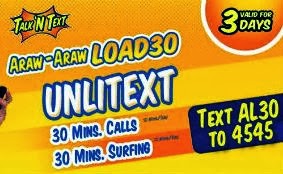 AL 30: Talk N Text (TNT) Unli Text With Free Call and ...