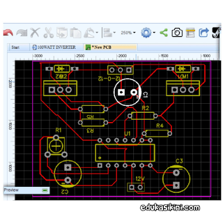 Merancang Sirkuit PCB Secara Online Gratis dengan EasyEDA