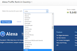 s a amazon web company which allows you to check your website How To Know Alexa Rank Of A Particular Country