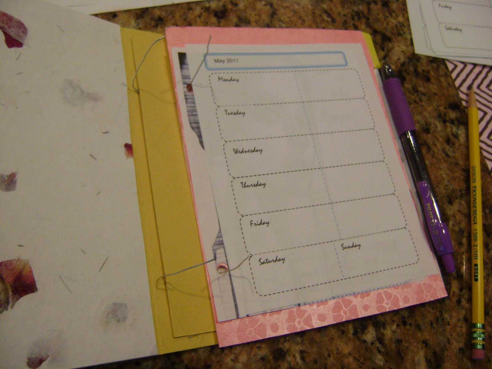 Don t Look Just Wait DIY Daily Planner 
