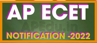 AP ECET -2022 Notification Released - All the Details