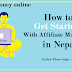 How to Get Started with Affiliate Marketing in Nepal