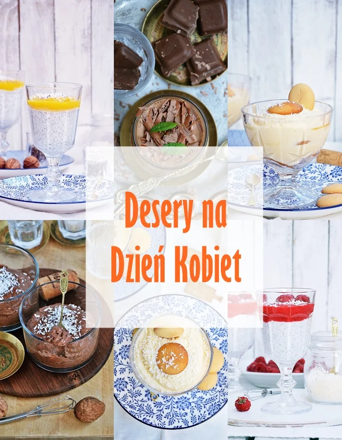 Szybkie desery na Dzień Kobiet