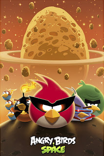 Angry Birds Space iPhone Wallpaper