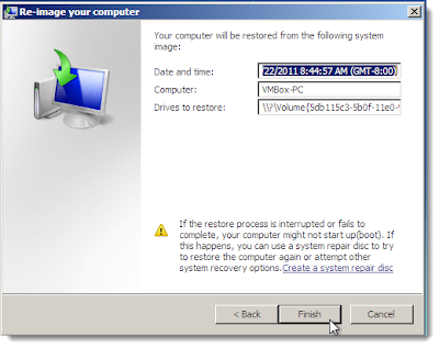 Cara nak buat Windows 7 System Recovery