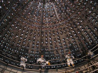 The steel sphere neutrino detector from the Gran Sasso National Laboratory of the Italian Institute of Nuclear Physics