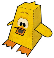 Toki Tori Papercraft