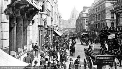 Fleet Street, London, 1890