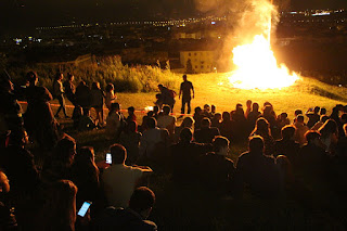 Fiesta de la noche de San Juan en Barakaldo