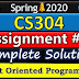 CS304 Assignment 2 Solution 2020 | Spring 2020