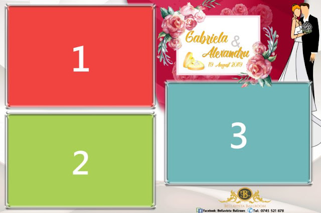 Free Dslrbooth templates pack for Wedding