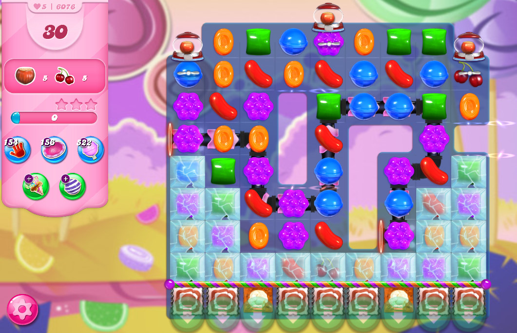 Candy Crush Saga level 6076