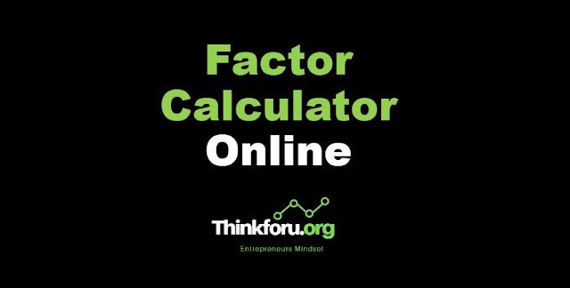 Image of Factor Calculator Online