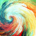 Pic of the Day - Swirl Watercolor Painting