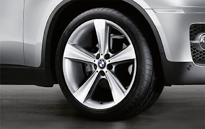 BMW X6 complete wheel and tyre set