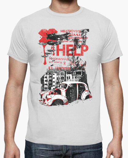 Camisetas Hombre - HELP