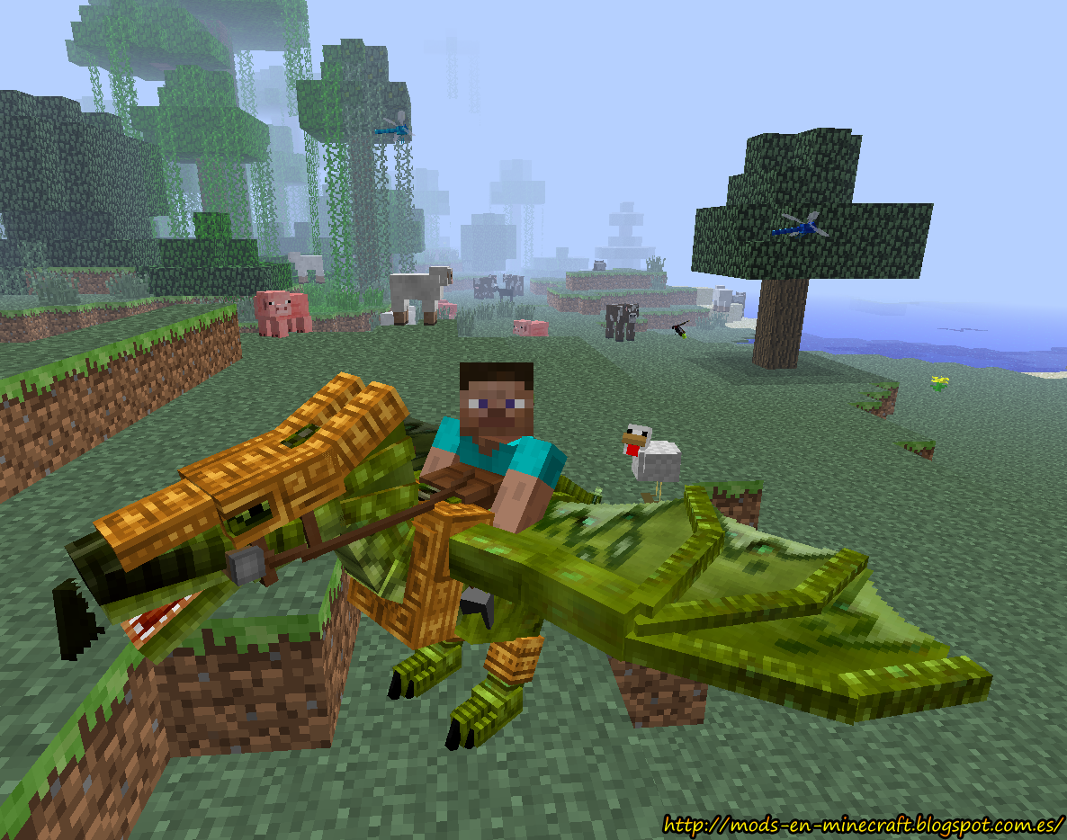 Mods en Minecraft / Español: Mo Creatures Mod para 