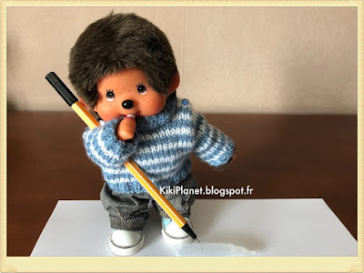 DIY Do it yourself tutorial bouteilles miniatures monchhichi kiki poupée