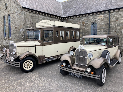 Knightsbrook Hotel Vintage Wedding Cars