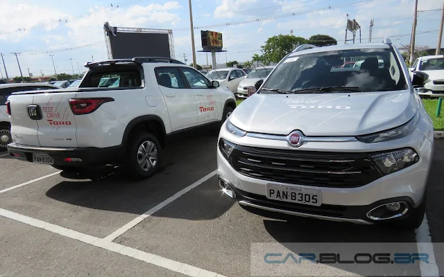 Fiat Toro 2.0 Diesel x Fiat Toro 1.8 Flex Automática - comparativo