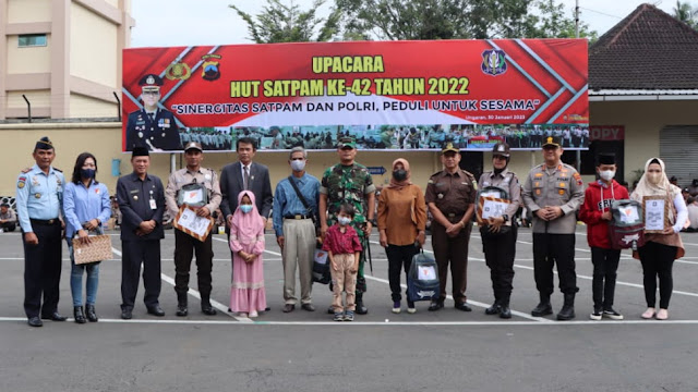 Peringati HUT Satpam Ke-42, Ini Pesan Kapolres Semarang